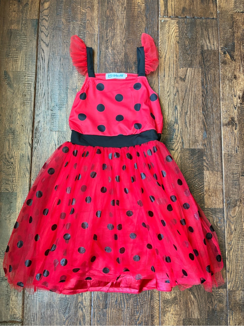 Girls lady bug dress costume size 140 (age 9-10)
